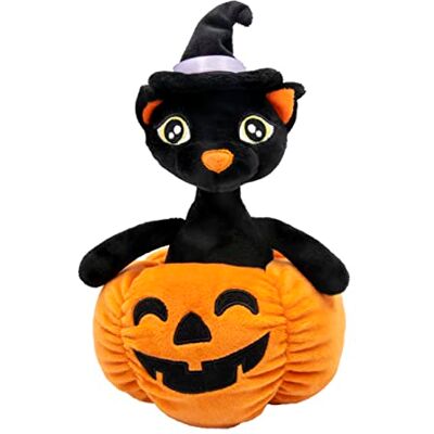 Joytoy Joy Toy Halloween kot pluszowy 14 x 14 x 25 cm w dyni Joytoy Joy Toy Halloween kot pluszowy 14 x 14 x 25 cm w dyni