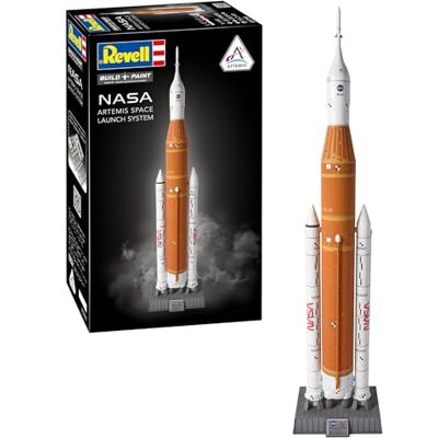 Revell 03760 NASA Artemis Space Launch System (SLS) Skala 1:144 zestaw modeli z niezabudowanych/niepomalowanych tworzyw sztucznych Revell 03760 NASA Artemis Space Launch System (SLS) Skala 1:144 zestaw modeli z niezabudowanych/niepomalowanych tworzyw sztucznych