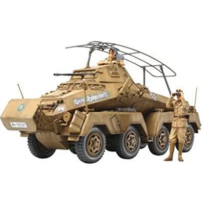 TAMIYA 300035297-1:35 WWII niemiecki pojazd silnikowy specjalny 232 SpPz Afryka (2) TAMIYA 300035297-1:35 WWII niemiecki pojazd silnikowy specjalny 232 SpPz Afryka (2)
