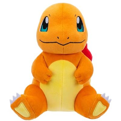 Pokémon Plush 20 cm Charmander PKW3659 Orange Official Pokemon stuffed toy for children 2+ Pokémon Plush 20 cm Charmander PKW3659 Orange Official Pokemon stuffed toy for children 2+