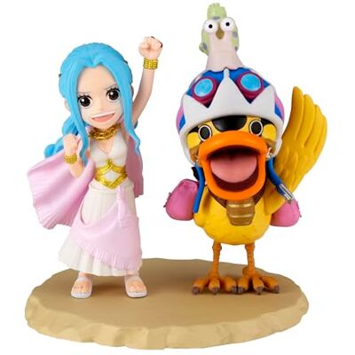 Banpresto Nefeltari VIVI & Karoo One Piece, World Collectable Log Stories Figurka 7 cm, wielokolorowa BP89559P Banpresto Nefeltari VIVI & Karoo One Piece, World Collectable Log Stories Figurka 7 cm, wielokolorowa BP89559P