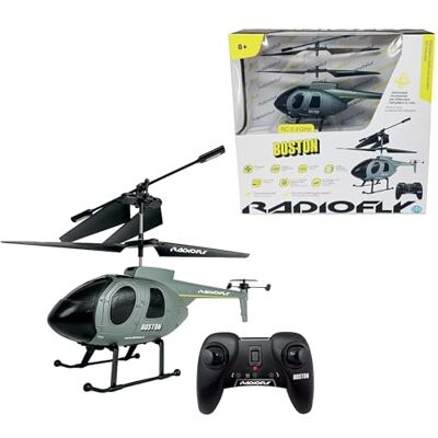 ODS TOYS Radiofly Boston Helikopter RC 2,4 Ghz cm 22, 6 funkcji, stoper, wspomagany start/lądowanie, CZAS LOTU 10 MINUT ODS TOYS Radiofly Boston Helikopter RC 2,4 Ghz cm 22, 6 funkcji, stoper, wspomagany start/lądowanie, CZAS LOTU 10 MINUT