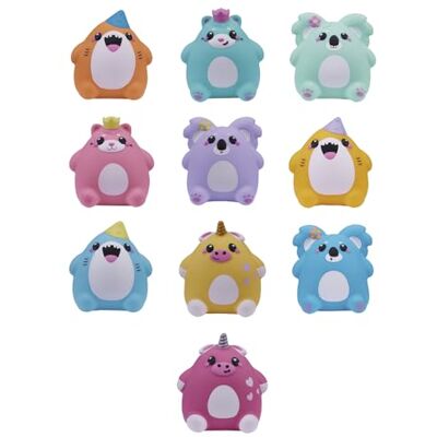 Smooshzees Lalki elastyczne Cutezees 8 cm Różne Smooshzees Lalki elastyczne Cutezees 8 cm Różne