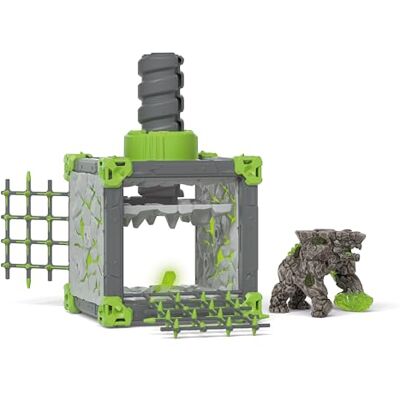 Schleich ELDRADOR CREATURES BattleCave Kamienny Miażdżyciel 42734 Zestaw z potworem, śrubowaną ścianą, kratą i kryształem Grota jako arena, modułowa Zabawka od 6 lat 28 elementów Schleich ELDRADOR CREATURES BattleCave Kamienny Miażdżyciel 42734 Zestaw z potworem, śrubowaną ścianą, kratą i kryształem Grota jako arena, modułowa Zabawka od 6 lat 28 elementów