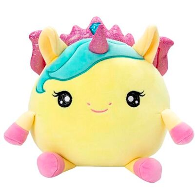 SquishPets Medium – Maskotka GALUPY Rainbow Unicorn Holly, pluszowy jednorożec 19 cm z brokatowymi skrzydłami i koroną – wyjątkowy prezent dla dzieci i kolekcjonerów SquishPets Medium – Maskotka GALUPY Rainbow Unicorn Holly, pluszowy jednorożec 19 cm z brokatowymi skrzydłami i koroną – wyjątkowy prezent dla dzieci i kolekcjonerów