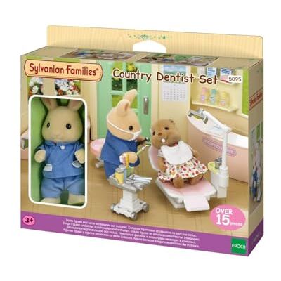 Sylvanian Families 5095 Land Zestaw dentysty, do domku z figurkami Sylvanian Families 5095 Land Zestaw dentysty, do domku z figurkami