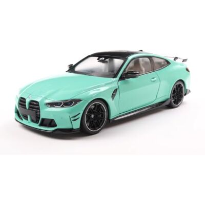 Solido BMW M4 STREETFIGHTERS 2025 model samochodu z częściami wyczynowymi, agresywny tuning samochód sportowy, szczegółowa miniaturka, turkusowy, 1:18 Solido BMW M4 STREETFIGHTERS 2025 model samochodu z częściami wyczynowymi, agresywny tuning samochód sportowy, szczegółowa miniaturka, turkusowy, 1:18