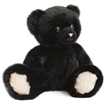 Doudou et Compagnie DC3589 miś pluszowy, 37 cm, czarny Doudou et Compagnie DC3589 miś pluszowy, 37 cm, czarny