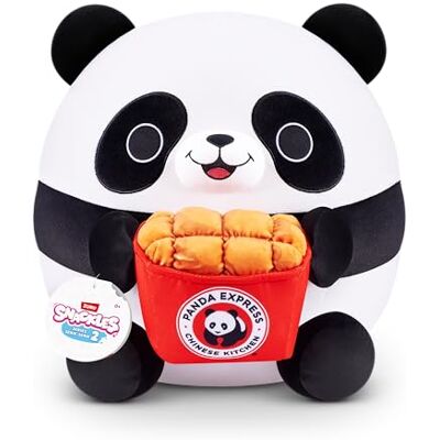 Snackles Seria 2 Wave 2 ZURU Snack Swap, panda, 20 cm, przytulny, wygodny, pluszowy, z licencją na przekąski, markowe akcesorium (Panda, Panda Express, pomarańczowy kurczak) Snackles Seria 2 Wave 2 ZURU Snack Swap, panda, 20 cm, przytulny, wygodny, pluszowy, z licencją na przekąski, markowe akcesorium (Panda, Panda Express, pomarańczowy kurczak)