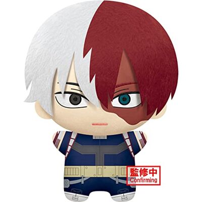 Banpresto Shoto Todoroki My Hero Academi Pluszowa zabawka dla zwierząt domowych, 32 cm, BP19702, wielokolorowe Banpresto Shoto Todoroki My Hero Academi Pluszowa zabawka dla zwierząt domowych, 32 cm, BP19702, wielokolorowe