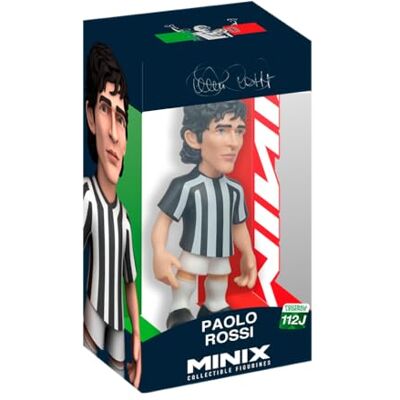 MINIX Football Legends #112J Juventus Paolo Rossi figurka kolekcjonerska 12 cm MINIX Football Legends #112J Juventus Paolo Rossi figurka kolekcjonerska 12 cm
