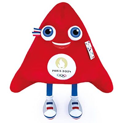 Doudou et Compagnie Oficjalna maskotka maskotka Igrzyska Olimpijskie Paryż 2024-80 cm Doudou et Compagnie Oficjalna maskotka maskotka Igrzyska Olimpijskie Paryż 2024-80 cm