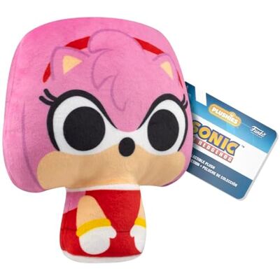 Funko POP Beanbag Plush: Sonic- Amy (6") Funko POP Beanbag Plush: Sonic- Amy (6")