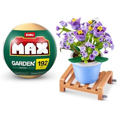 Max Build More MAX Premium rośliny doniczkowe, kolekcja cegieł budowlanych (do 233 sztuk, 6 do kolekcjonowania) (Gypsophila Paniculata, 1 kapsułka) Max Build More MAX Premium rośliny doniczkowe, kolekcja cegieł budowlanych (do 233 sztuk, 6 do kolekcjonowania) (Gypsophila Paniculata, 1 kapsułka)