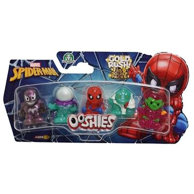 Giochi Preziosi Ooshies Spider-Man zestaw 5 nakładek do ołówków – Marvel mini figurki dla dzieci, zabawne akcesoria szkolne i upominki, idealne na urodziny i początek roku szkolnego od 5 lat Giochi Preziosi Ooshies Spider-Man zestaw 5 nakładek do ołówków – Marvel mini figurki dla dzieci, zabawne akcesoria szkolne i upominki, idealne na urodziny i początek roku szkolnego od 5 lat