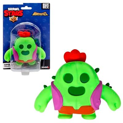Bizak Monsterflex Brawl Stars Figurka Spike kolekcjonerska, super rozciągliwa, 13 cm, 10 do kolekcjonowania, dla dorosłych fanów kolekcjonerów i dzieci od 8 lat (64390009-2) Bizak Monsterflex Brawl Stars Figurka Spike kolekcjonerska, super rozciągliwa, 13 cm, 10 do kolekcjonowania, dla dorosłych fanów kolekcjonerów i dzieci od 8 lat (64390009-2)