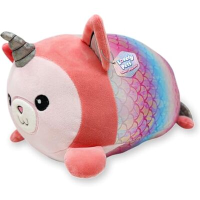 #sbabam Sbabam, Lovely Pets Giant Fantasy Maxi, pluszowe zabawki dla kotów 36x24x18 cm, Squishy zabawki dla dzieci, gry dla dzieci i bałwanki, kot pluszowe zabawki z ogonem syreny i metaliczne szczegóły #sbabam Sbabam, Lovely Pets Giant Fantasy Maxi, pluszowe zabawki dla kotów 36x24x18 cm, Squishy zabawki dla dzieci, gry dla dzieci i bałwanki, kot pluszowe zabawki z ogonem syreny i metaliczne szczegóły