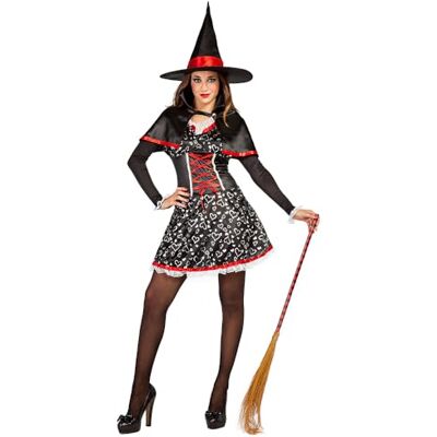 Boland Kostium czarownicy Lovley dla dorosłych, na Halloween, karnawał i bale przebierańców Boland Kostium czarownicy Lovley dla dorosłych, na Halloween, karnawał i bale przebierańców