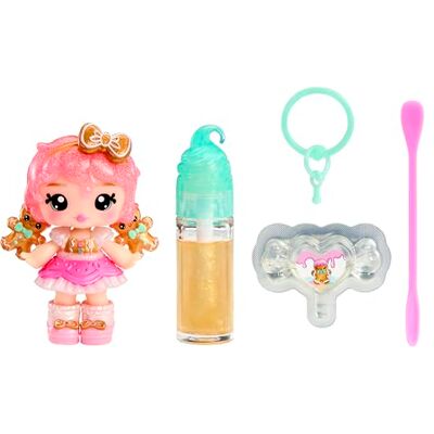 Yummiland x Holiday Lip Gloss Doll – Gigi Gingerbread – Laleczka z Błyszczykiem do Samodzielnego Wykonania i Breloczkiem, Zabawa z Makijażem, Kolekcja Sezonowa, Dla Dzieci w Wieku od 4. Lat Yummiland x Holiday Lip Gloss Doll – Gigi Gingerbread – Laleczka z Błyszczykiem do Samodzielnego Wykonania i Breloczkiem, Zabawa z Makijażem, Kolekcja Sezonowa, Dla Dzieci w Wieku od 4. Lat