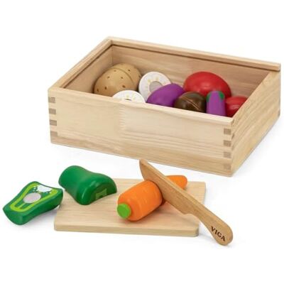 VIGA Toys zestaw do krojenia obiad VIGA Toys zestaw do krojenia obiad