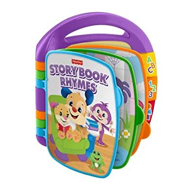 Fisher Price Laugh & Learn Storybook Rhymes Zabawka Muzyczna, Fioletowy, Od 6 miesięcy, CDH26 Fisher Price Laugh & Learn Storybook Rhymes Zabawka Muzyczna, Fioletowy, Od 6 miesięcy, CDH26