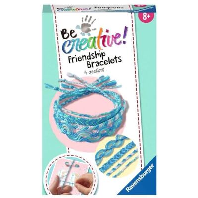 Ravensburger BeCreative Freundschaftsbändchen, DIY für Kinder ab 8 Jahren Ravensburger BeCreative Freundschaftsbändchen, DIY für Kinder ab 8 Jahren
