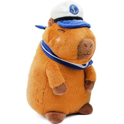Joytoy Joy Toy Hug-a-Capybara Capy Kapitan Plusz 23 cm Joytoy Joy Toy Hug-a-Capybara Capy Kapitan Plusz 23 cm