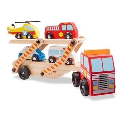 Transporter Pojazdów Ratunkowych Melissa & Doug Transporter Pojazdów Ratunkowych Melissa & Doug