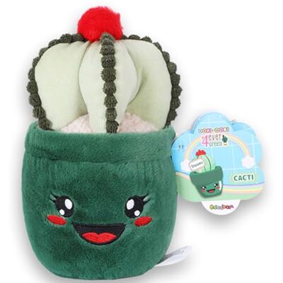 #sbabam Doki Doki 4Ever Green dekoracyjna pluszowa zabawka z kaktusem 25 cm, z patchmarami, miękka lalka kolekcjonerska dla wszystkich grup wiekowych #sbabam Doki Doki 4Ever Green dekoracyjna pluszowa zabawka z kaktusem 25 cm, z patchmarami, miękka lalka kolekcjonerska dla wszystkich grup wiekowych