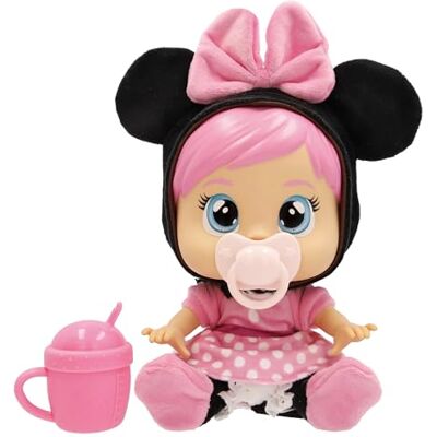 IMC TOYS CRY BABIES CRY Babies Disney Minnie lalka Cry Babies Loving Care inspirowana Myszką Minnie, łącznie z 3 akcesoriami i płacze prawdziwe łzy. Dzieci od 3 lat. IMC TOYS CRY BABIES CRY Babies Disney Minnie lalka Cry Babies Loving Care inspirowana Myszką Minnie, łącznie z 3 akcesoriami i płacze prawdziwe łzy. Dzieci od 3 lat.