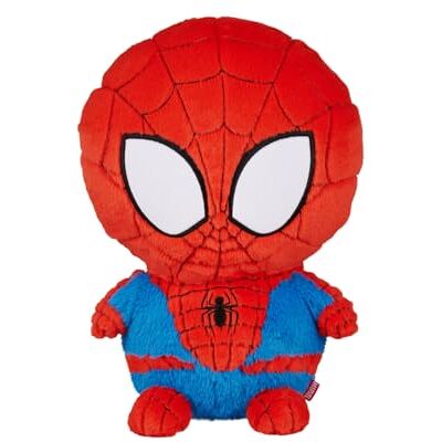 SIMBA Pluszowa zabawka Spider-Man 35 cm, miękka zabawka Marvel do przytulania i spania, miękka lalka superbohatera dla dziecka i dzieci od 0 lat, prezent dla fanów Marvel (6315870812) SIMBA Pluszowa zabawka Spider-Man 35 cm, miękka zabawka Marvel do przytulania i spania, miękka lalka superbohatera dla dziecka i dzieci od 0 lat, prezent dla fanów Marvel (6315870812)