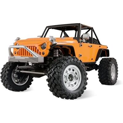 Amewi Hyper Go SC+ Scale Crawler Pro wersja bezszczotkowa FOC 1:12 RTR żółty zdalne sterowanie zdalnie sterowane Amewi Hyper Go SC+ Scale Crawler Pro wersja bezszczotkowa FOC 1:12 RTR żółty zdalne sterowanie zdalnie sterowane