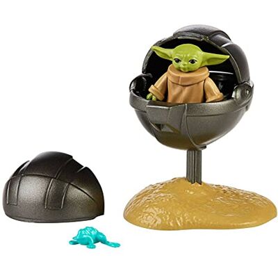 Star Wars Kolekcja retro zabawka dla dzieci w skali 9,5 cm, Mandaloriańska figurka z akcesoriami, zabawki dla dzieci w wieku od 4 lat Star Wars Kolekcja retro zabawka dla dzieci w skali 9,5 cm, Mandaloriańska figurka z akcesoriami, zabawki dla dzieci w wieku od 4 lat