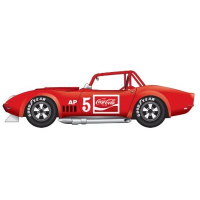 Dickie Toys Dickie-Schuco 413311028 True Scale Chevrolet Corv.#5-1967- 1:43 Corvette L 88, Resin, czerwony Dickie Toys Dickie-Schuco 413311028 True Scale Chevrolet Corv.#5-1967- 1:43 Corvette L 88, Resin, czerwony