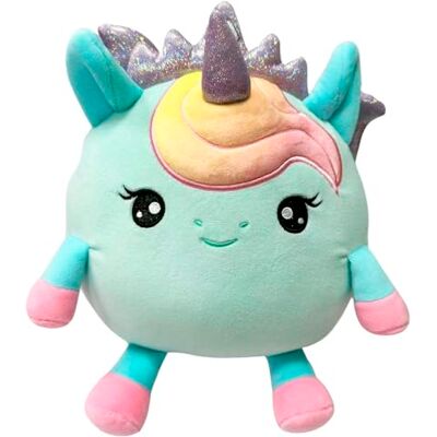 SquishPets Medium Galupy Rainbow Unicorn Penny pluszowy jednorożec 19 cm skrzydła, brokatowy róg, przytulanka do przytulania i zabawy SquishPets Medium Galupy Rainbow Unicorn Penny pluszowy jednorożec 19 cm skrzydła, brokatowy róg, przytulanka do przytulania i zabawy