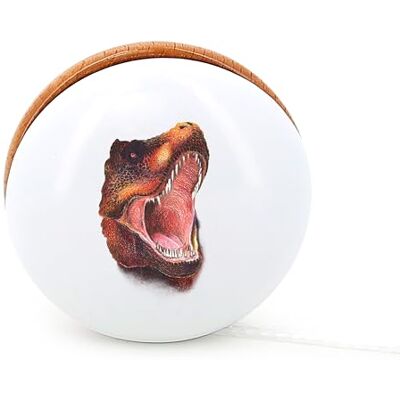 Vilac Muzeum Yoyo T-Rex Zabawna zabawka dla dużych lub małych Wyprodukowano we Francji Współpraca z paleontologiem Ronanem Allainem ponadczasowa drewniana zabawka od 5 lat 9631 Vilac Muzeum Yoyo T-Rex Zabawna zabawka dla dużych lub małych Wyprodukowano we Francji Współpraca z paleontologiem Ronanem Allainem ponadczasowa drewniana zabawka od 5 lat 9631