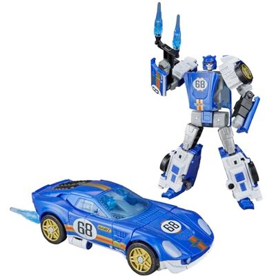 Transformers Collaborative Hot Wheels® / El Segundo Coupé, 12,5-centymetrowa figurka robota klasy Deluxe, przekształca się w wyścigówkę, wiek: od 8 lat Transformers Collaborative Hot Wheels® / El Segundo Coupé, 12,5-centymetrowa figurka robota klasy Deluxe, przekształca się w wyścigówkę, wiek: od 8 lat