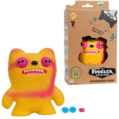 Bizak Fuggler Figurka Konfigurowalna, 1 sztuka, zawiera 1 figurkę 11,5 cm i 3 wymienne akcesoria, 6 modeli kolekcjonerskich, dla chłopców i dziewcząt w wieku 4 lat, (64110100-3) Bizak Fuggler Figurka Konfigurowalna, 1 sztuka, zawiera 1 figurkę 11,5 cm i 3 wymienne akcesoria, 6 modeli kolekcjonerskich, dla chłopców i dziewcząt w wieku 4 lat, (64110100-3)