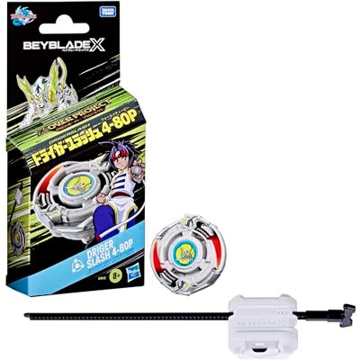 Hasbro Pakiet startowy Beyblade X X-Over Project Driger Slash 4-80P z bączkiem i wyrzutnią Hasbro Pakiet startowy Beyblade X X-Over Project Driger Slash 4-80P z bączkiem i wyrzutnią