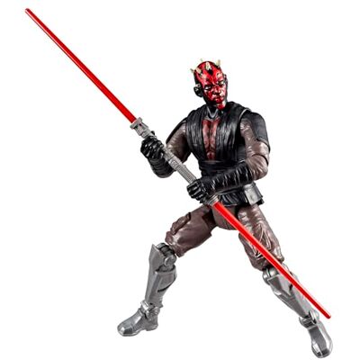 Star Wars Darth Maul z serii Titan, 30-centymetrowa figurka i 2 dodatki, zabawki dla chłopców i dziewczynek w wieku od 4 lat Star Wars Darth Maul z serii Titan, 30-centymetrowa figurka i 2 dodatki, zabawki dla chłopców i dziewczynek w wieku od 4 lat