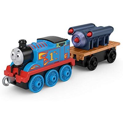 THOMAS & FRIENDS Tomek i przyjaciele pchający lokomotywa postać Thomas THOMAS & FRIENDS Tomek i przyjaciele pchający lokomotywa postać Thomas