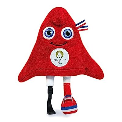 Doudou et Compagnie Phryge Paraolimpique Pluszowy 25 cm Oficjalna maskotka JOP PARIS 2024 Czerwony pluszak z Igrzysk Paraolimpijskich Frygijska czapka 25 cm JO2410 Doudou et Compagnie Phryge Paraolimpique Pluszowy 25 cm Oficjalna maskotka JOP PARIS 2024 Czerwony pluszak z Igrzysk Paraolimpijskich Frygijska czapka 25 cm JO2410