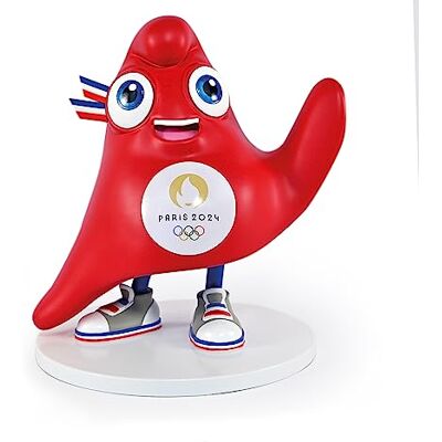 Doudou et Compagnie Maskotka Phyrge Oly Oficjalna licencja na Igrzyska Olimpijskie w Paryżu 2024 Duża figurka dla dzieci w wieku od 3 lat 25,5 cm Czerwona JO2506 Doudou et Compagnie Maskotka Phyrge Oly Oficjalna licencja na Igrzyska Olimpijskie w Paryżu 2024 Duża figurka dla dzieci w wieku od 3 lat 25,5 cm Czerwona JO2506