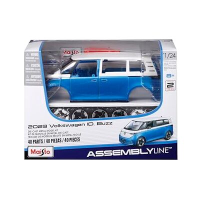 Maisto 1:24 VW VOLKSWAGEN ID BUZZ KIT, 19 cm x 8 cm x 9 cm, niebieski Maisto 1:24 VW VOLKSWAGEN ID BUZZ KIT, 19 cm x 8 cm x 9 cm, niebieski