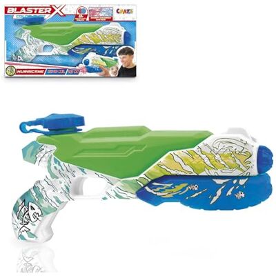 CRAZE Blaster-X Water Guns Large – pistolet na wodę dla dzieci 40 cm, pistolet natryskowy na wodę z kolorowymi tabletkami, zasięg strzału 10 m, zabawka do walki wodnej CRAZE Blaster-X Water Guns Large – pistolet na wodę dla dzieci 40 cm, pistolet natryskowy na wodę z kolorowymi tabletkami, zasięg strzału 10 m, zabawka do walki wodnej