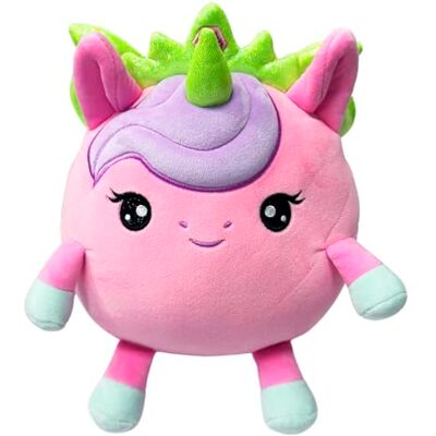 SquishPets Medium – Maskotka GALUPY Rainbow Unicorn Shelly, pluszowy jednorożec 19 cm z brokatowymi skrzydłami, koroną i rożkiem – idealny prezent dla dzieci SquishPets Medium – Maskotka GALUPY Rainbow Unicorn Shelly, pluszowy jednorożec 19 cm z brokatowymi skrzydłami, koroną i rożkiem – idealny prezent dla dzieci