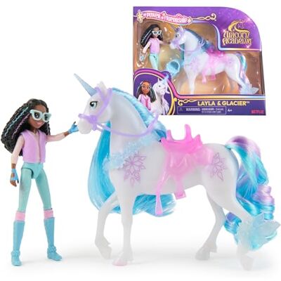 Unicorn Academy 6072675 ll UnicrnSetsLaylaGlacr Ref, wielokolorowy Unicorn Academy 6072675 ll UnicrnSetsLaylaGlacr Ref, wielokolorowy