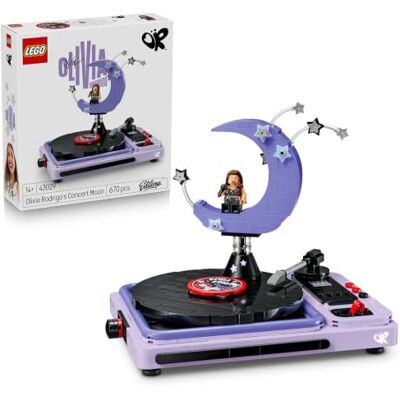 Lego Editions Księżyc z koncertu Olivii Rodrigo, kreatywny zestaw konstrukcyjny dla dziewczynki i chłopca od 14 lat, muzyczna ozdoba dla fanów popu, pomysł na prezent dla nastolatków 43029 Lego Editions Księżyc z koncertu Olivii Rodrigo, kreatywny zestaw konstrukcyjny dla dziewczynki i chłopca od 14 lat, muzyczna ozdoba dla fanów popu, pomysł na prezent dla nastolatków 43029