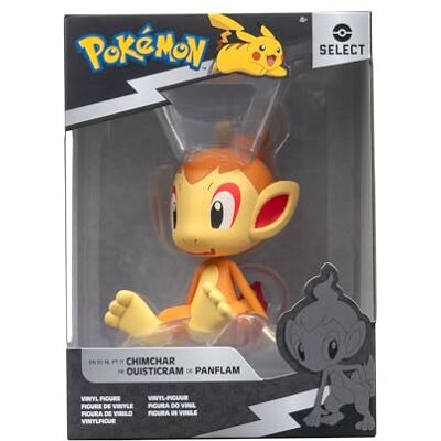 Pokémon Pokemon Select Vinyl Figure 10 cm Chimchae PKW3909 Brown Official Toy Figure and Collectible for children 4+ Pokémon Pokemon Select Vinyl Figure 10 cm Chimchae PKW3909 Brown Official Toy Figure and Collectible for children 4+