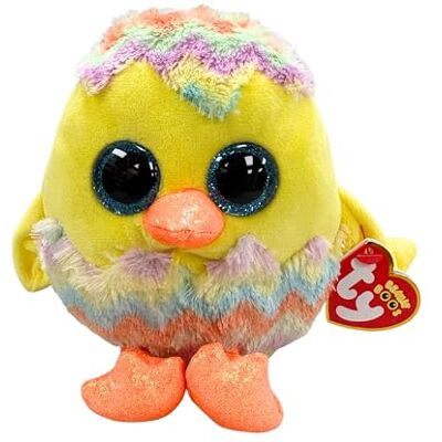 Ty Beanie Boo's-Pluszowy Corwin Le Poussin 15 cm-36569, 36569, Wielokolorowy, Mały Ty Beanie Boo's-Pluszowy Corwin Le Poussin 15 cm-36569, 36569, Wielokolorowy, Mały